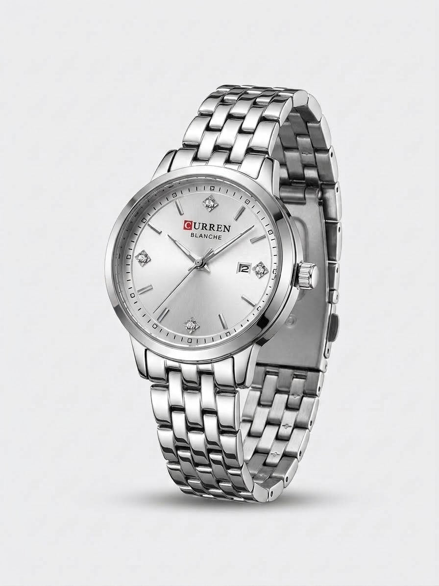 CURREN Blanche Elegant Silver Dial Women's Watch