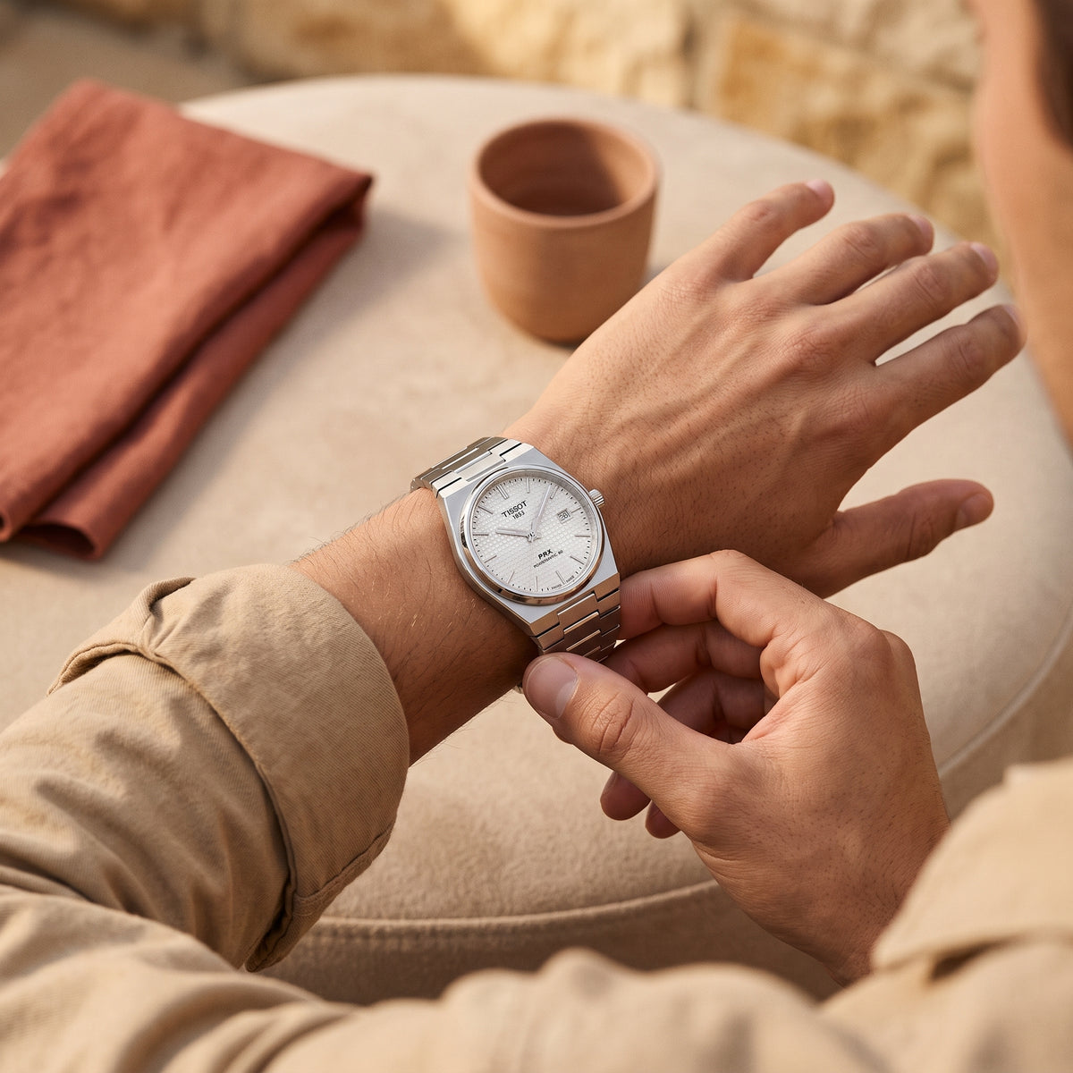 Tissot PRX White